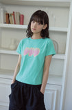 Pop Strawberry Crop Short Sleeve Tee