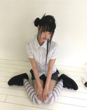 Rika Striped Short Sleeve Shirt