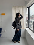 Podane Pigment Printing Over Long Sleeve Tee