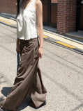 [MADE] Simo Pigment Slits Balloon Banding Cotton Long Wide Pants