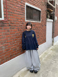 [Unisex] Cordlock Pintuck Banding Balloon Wide Pants