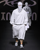 Raw Edge Batwing Sweatshirt
