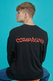 Long Sleeve Heavy Overfit Scratch Logo R