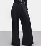 Barre wide slacks pants
