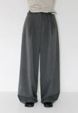 PINSTRIPE STRAP SLACKS