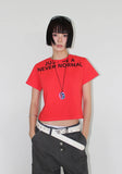 NORMAL LETTERING TEE