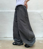 Ops Summer Banding Nylon Wide Pants