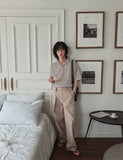 Coachit belt wide pants