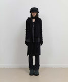 Tassel Collar Knit Cardigan