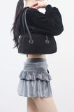 Sianne Suede Square Shoulder Bag