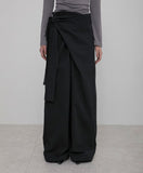 Layered Wrap Trousers
