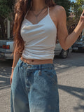 Unbalance Drape Long Sleeveless