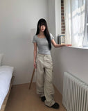 Felik Multi-Pocket Cargo Wide Pants