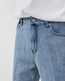 Slow linen denim pants