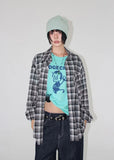 RAW EDGE CHECK SHIRT