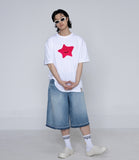 Painting Star Smile Short Sleeve Tee