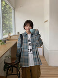 Bamine Check Shirt Jacket
