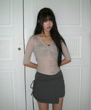 Miview Wrap Skirt Pants