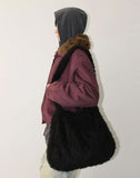 HUGGY FUR BAG
