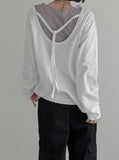 Brin See-through Lace Top