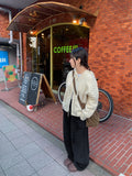 Delson string fleece banding pants