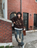 Excited Cargo Wide Denim Pants