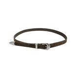 Tail chamois leather belt