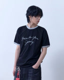 Grace Crop Ringer Tee