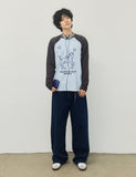 DOT PONY Vintage Raglan Long Sleeve T-Shirt