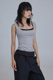 Lipter Square Set Tank Top