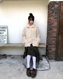Abin Fur Fluffy Midi Coat