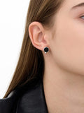 Penidor NEW Silver (W) Earrings Onyx