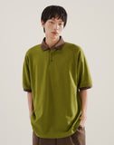 Chess Ringer Collar Short Sleeve T-shirt