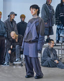 Paneled Washed Sweatshirt