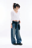 Mori satin blouse