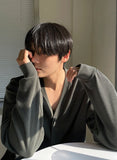 Summer drop line button detail mix cardigan