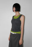 HOOK STITCH SLEEVELESS