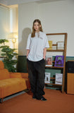 BUNNY CAT Embroidery Short Sleeve Tee