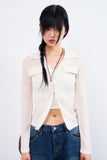 Double ring western necklace