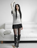 Punching Lace Hoodie