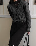 Laceup Pig Cardigan