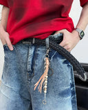 Ruthen Western Braided Leather Belt