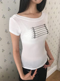 Muho Napoleon Print Short Sleeve T-shirt