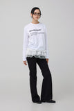 Cupin frill cover short skirt