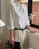 Luke Ribbon Tie Over Fit Shirt