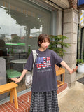 [unisex] Kemnio Printing Over Short Sleeve Tee