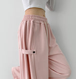 Folding Balloon Wide Banding Training Pants