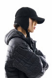 Arc lambswool flap ball cap