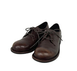 School Round Lace-up Loafers