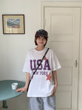Helmo Star Printing Over Short Sleeve Tee